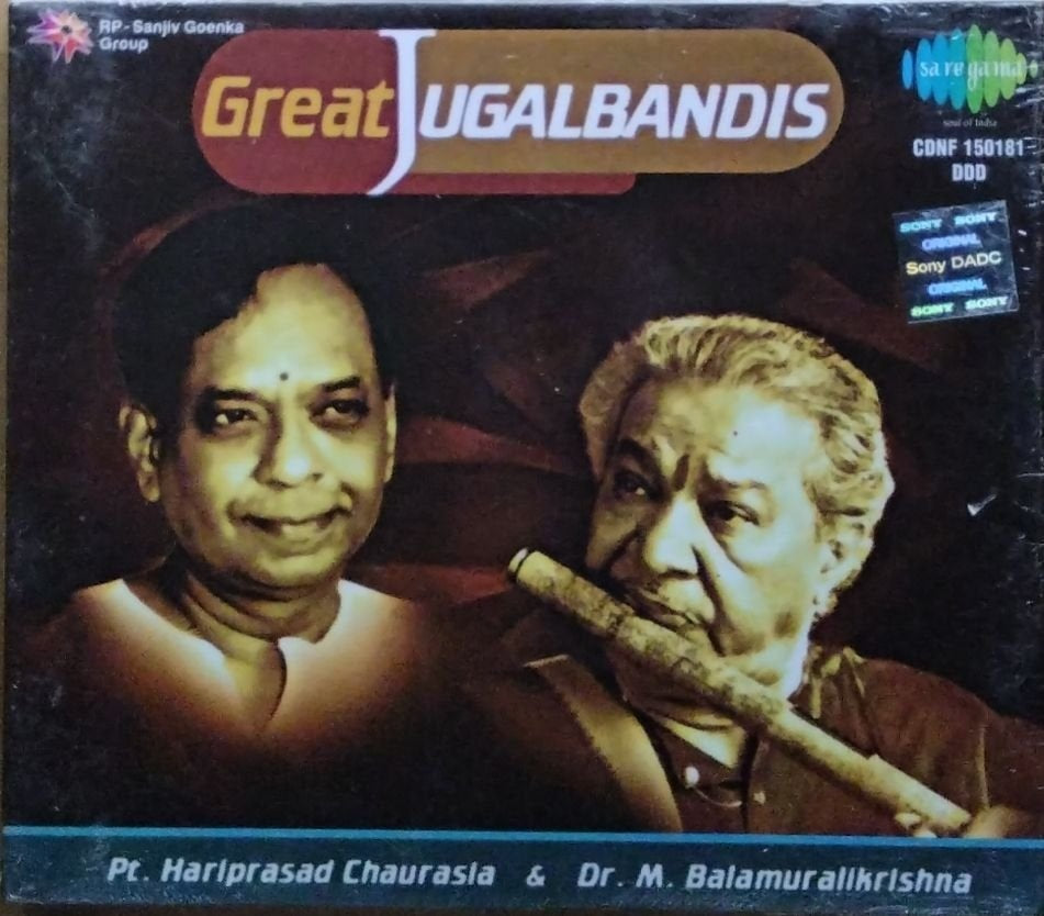 Pt. Hariprasad Chaurasia, Dr. M. Balamuralikrishna - Great Jugalbandis (CD)