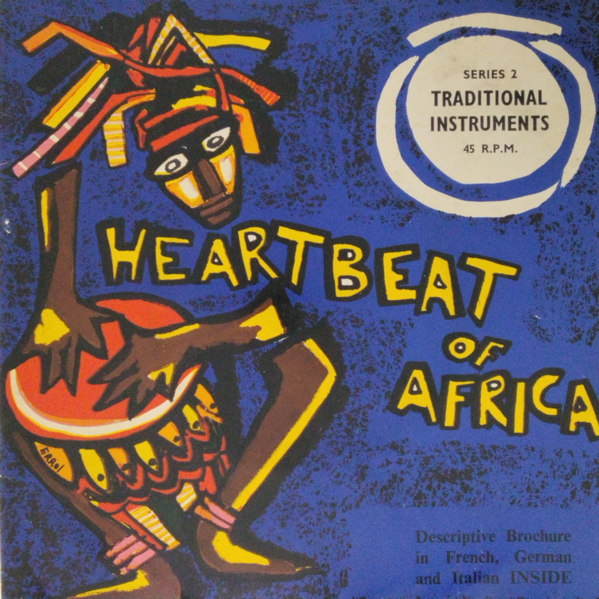 Jean Hayes - Heartbeat of Africa (45-RPM)