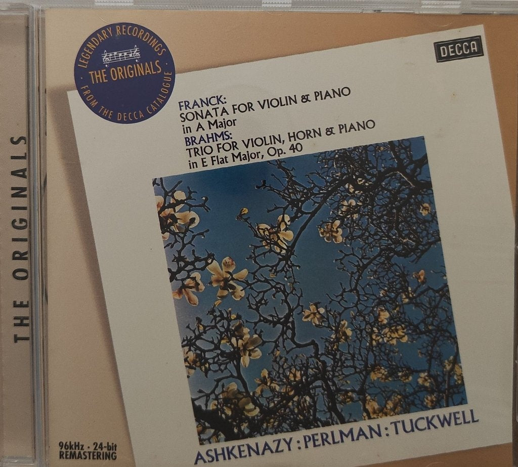 Vladimir Ashkenazy, Itzhak Perlman, Barry Tuckwell - Sonata for Violin & Piano / Trio for Violin, Horn & Piano (CD)