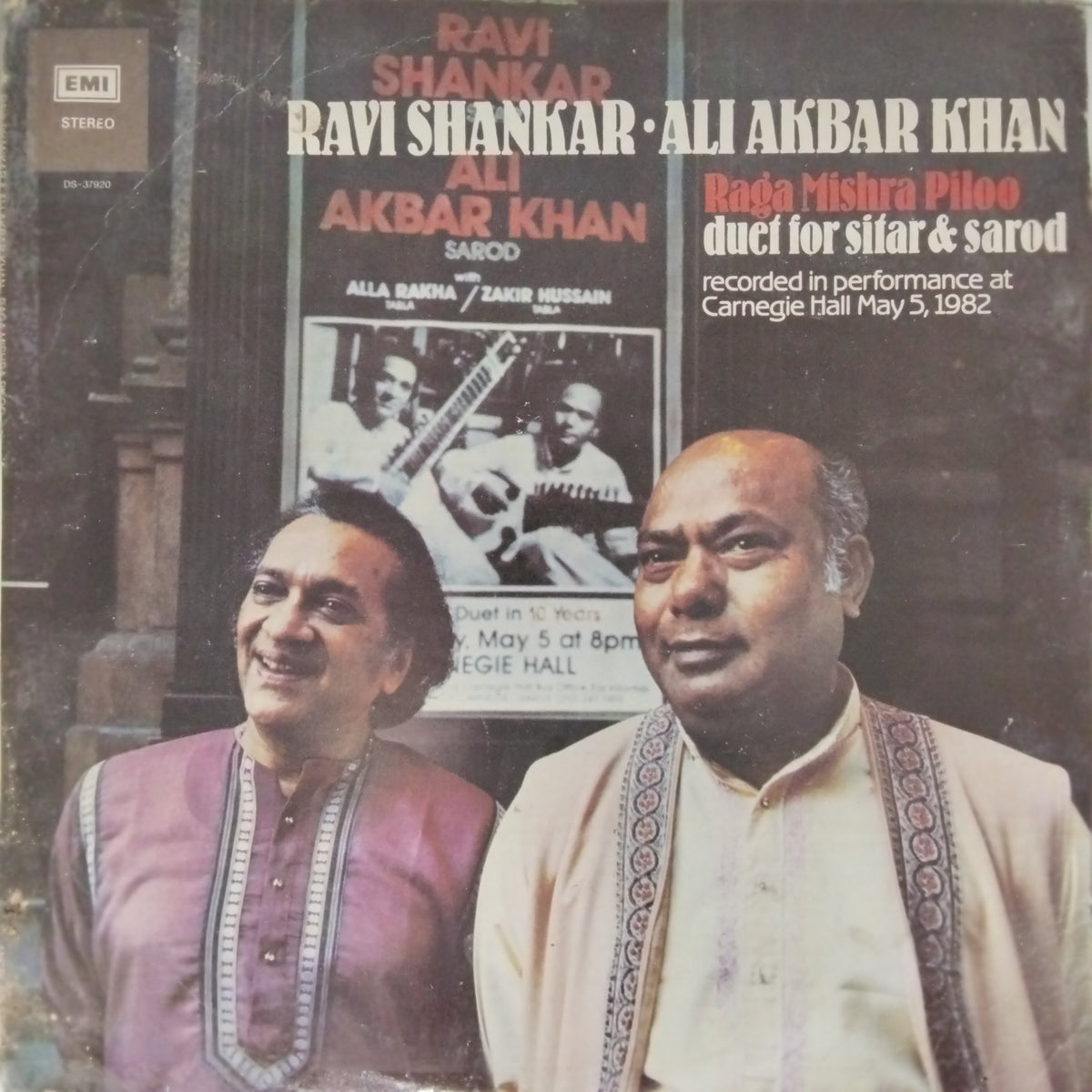 Ravi Shankar, Ali Akbar Khan - Raga Mishra Piloo: Duet for Sitar & Sarod (Vinyl)