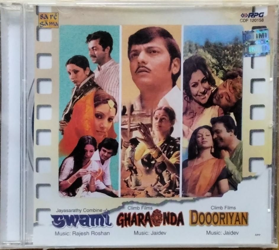 Rajesh Roshan, Jaidev - Swami / Gharonda / Dooriyan (CD)