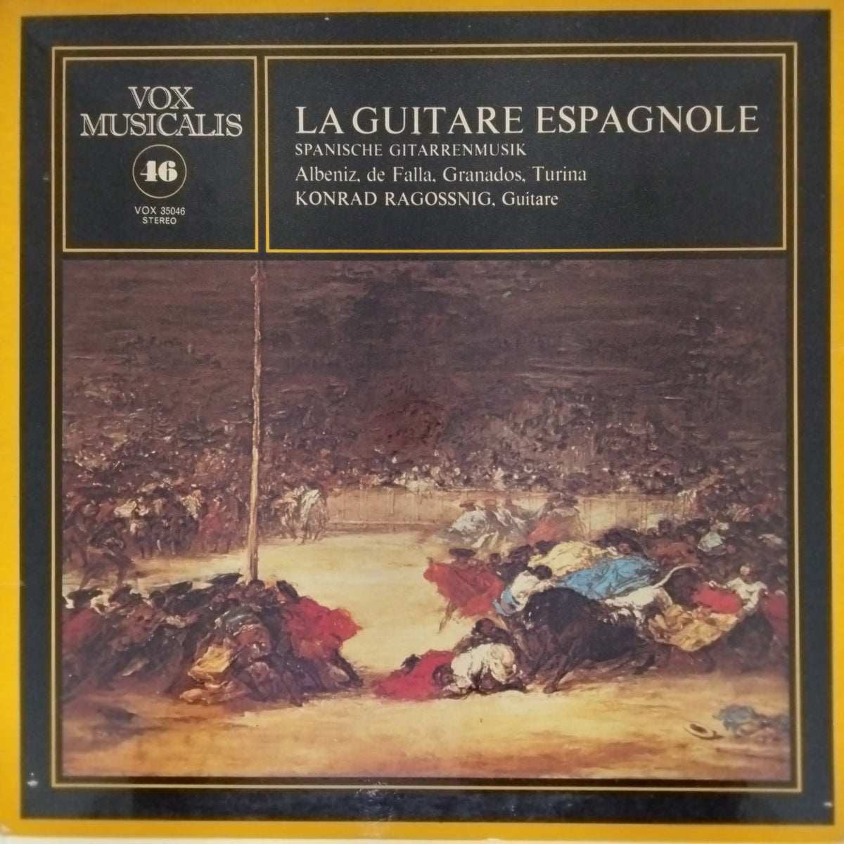 Konrad Ragossnig - La Guitare Espagnole (Vinyl)