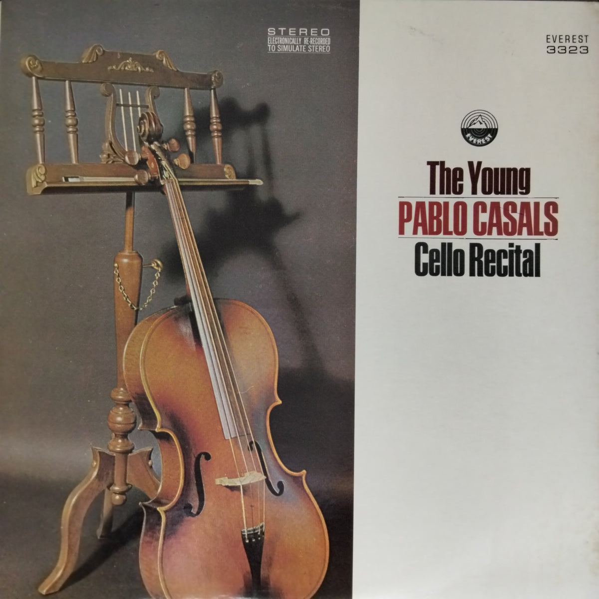 Pablo Casals - The Young Pablo Casals Cello Recital (Vinyl)