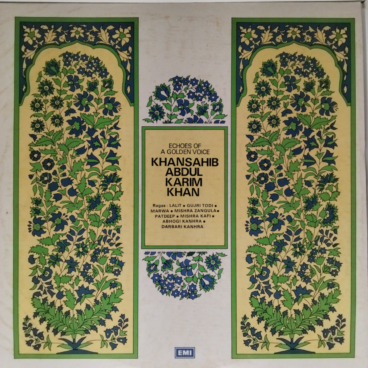 Abdul Karim Khan - Echoes of a Golden Voice (Vinyl)