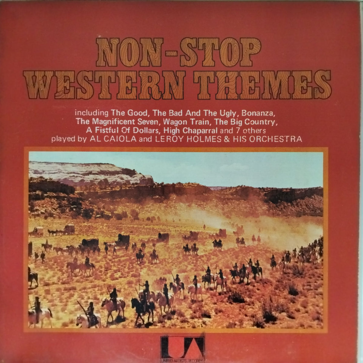 Al Caiola, Leroy Holmes and His Orchestra - Non-Stop Western Themes (Vinyl)