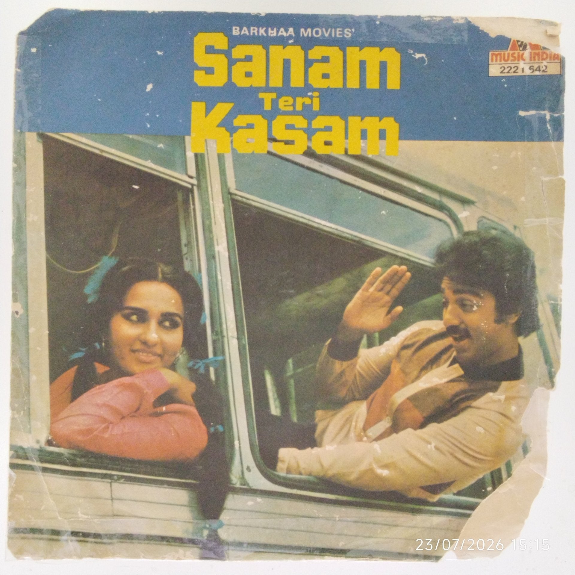 R.D. Burman - Sanam Teri Kasam (45-RPM)