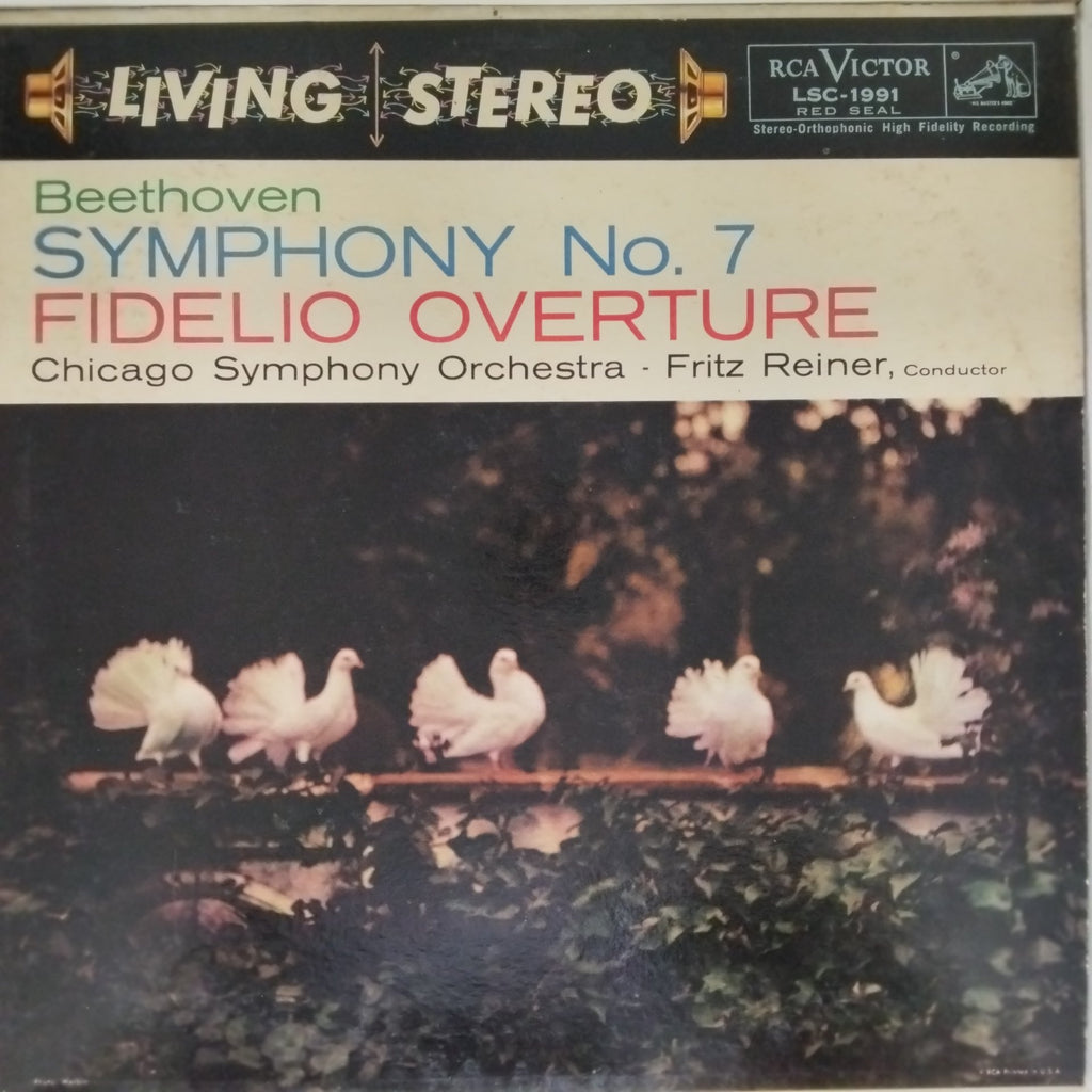 Chicago Symphony Orchestra, Fritz Reiner - Symphony No. 7 / Fidelio Overture (Vinyl)