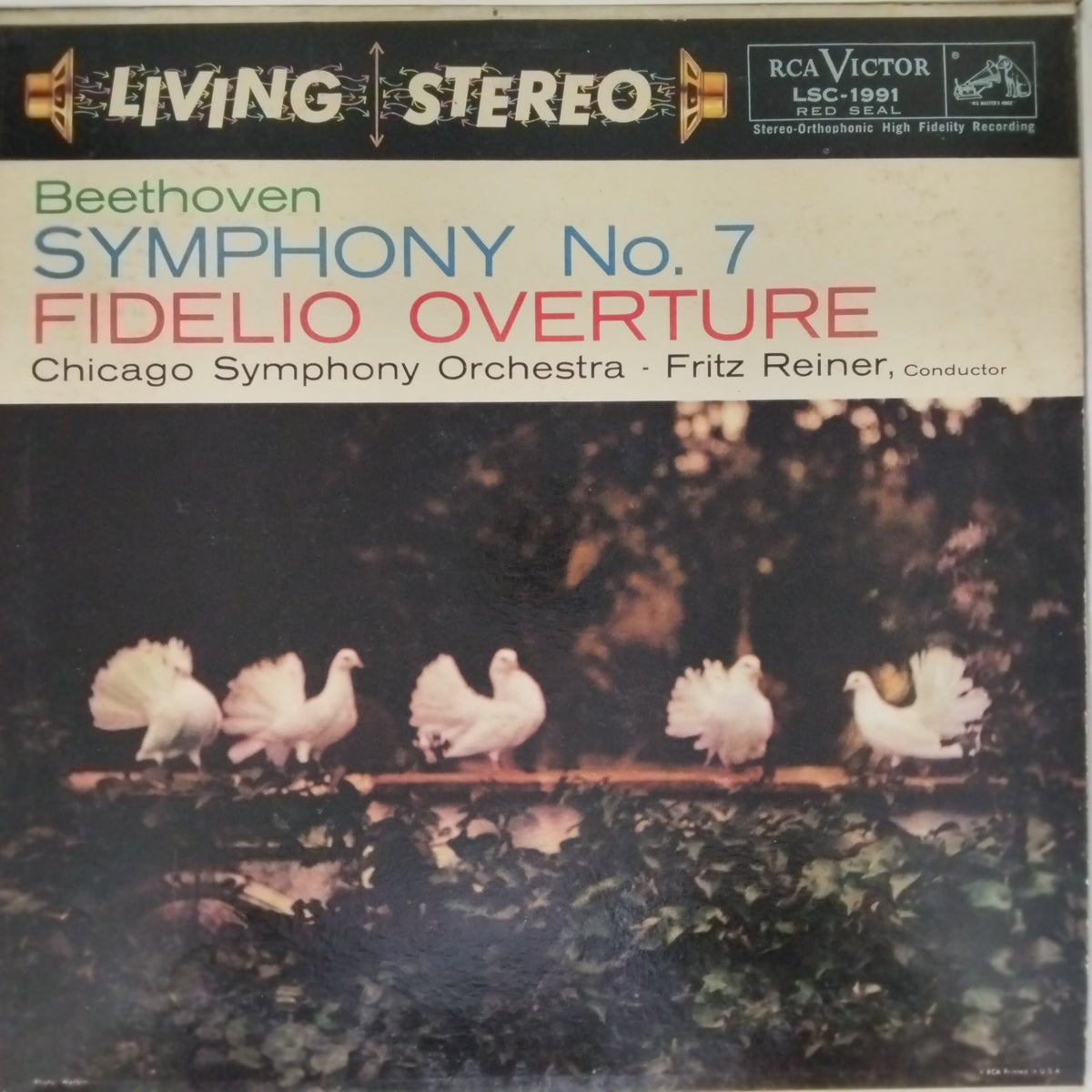 Chicago Symphony Orchestra, Fritz Reiner - Symphony No. 7 / Fidelio Overture (Vinyl)