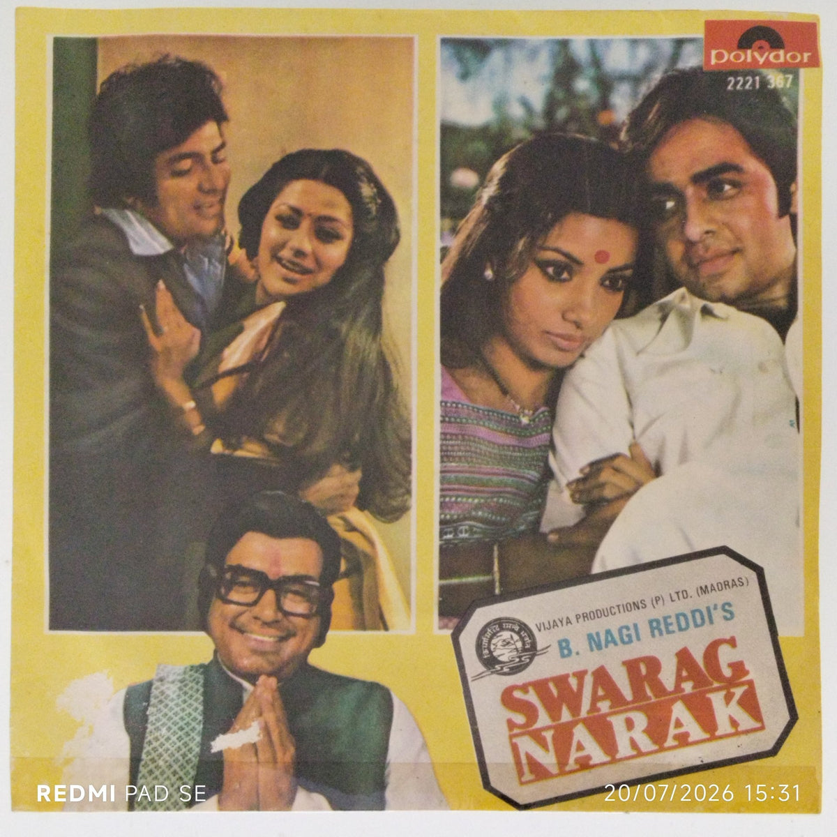 Rajesh Roshan - Swarag Narak (45-RPM)