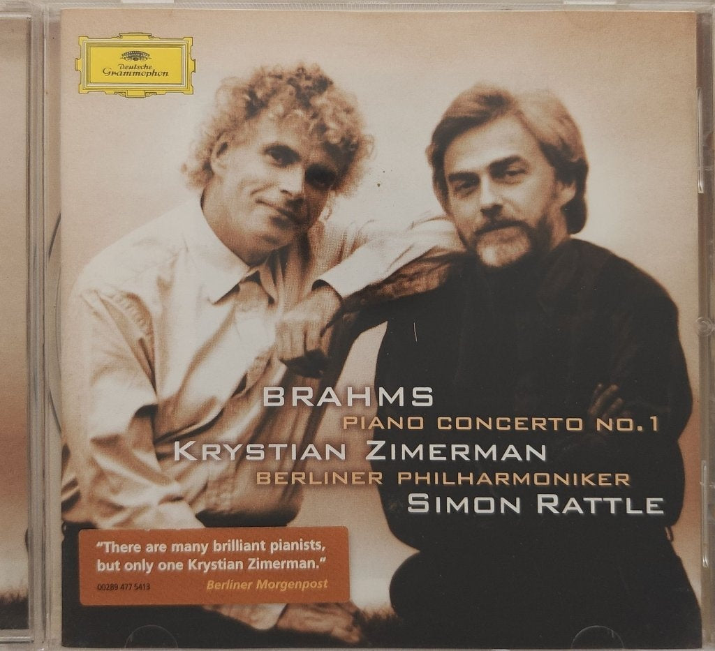 Krystian Zimerman, Berliner Philharmoniker - Brahms: Piano Concerto No. 1 (CD)
