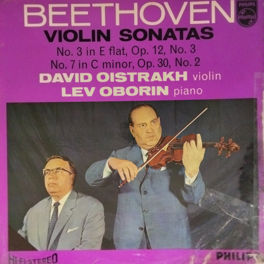David Oistrakh, Lev Oborin - Beethoven Violin Sonatas (Vinyl)