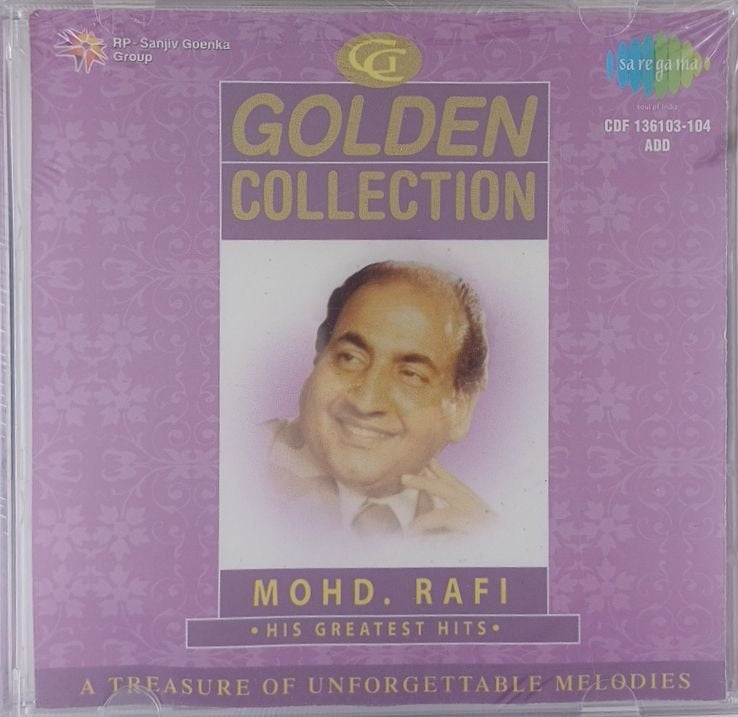 Mohd. Rafi - Golden Collection - His Greatest Hits (CD) (2)