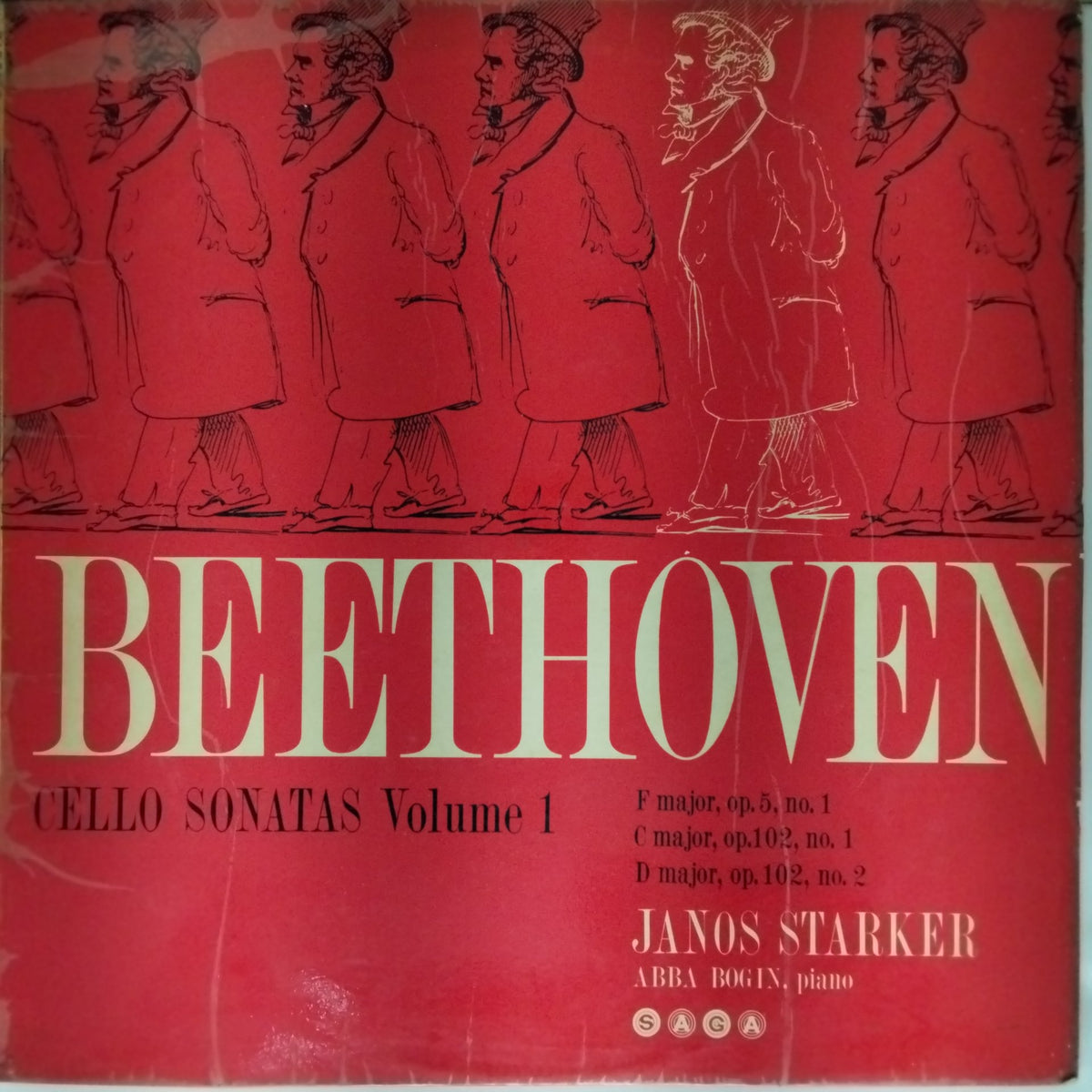 Janos Starker, Abba Bogin - Cello Sonatas Volume 1 (Vinyl)