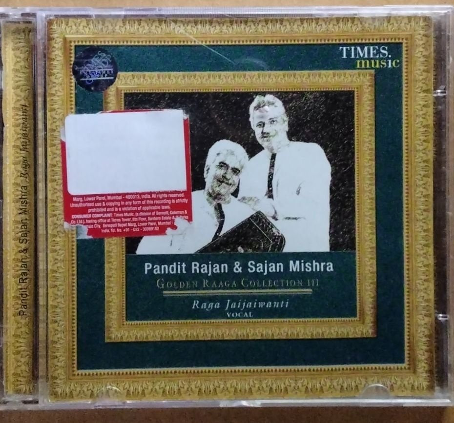 Pandit Rajan, Sajan Mishra - Golden Raaga Collection III (CD)