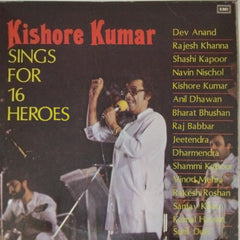 Kishore Kumar - Sings for 16 Heroes (Vinyl)