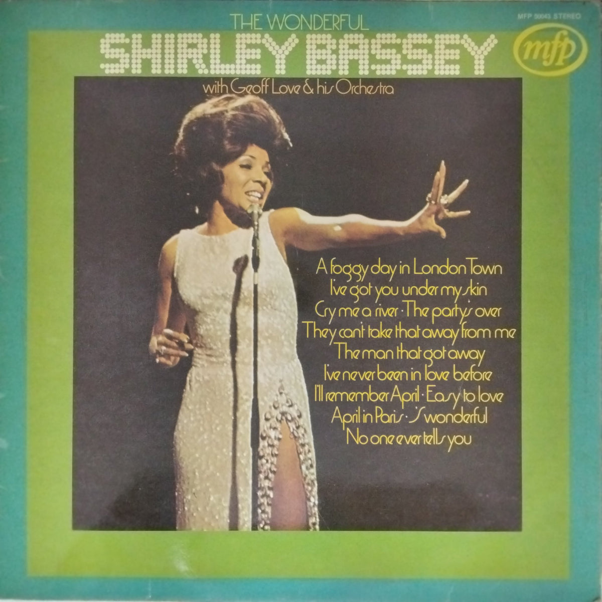 Shirley Bassey, Geoff Love & his Orchestra - The Wonderful Shirley Bassey (Vinyl)