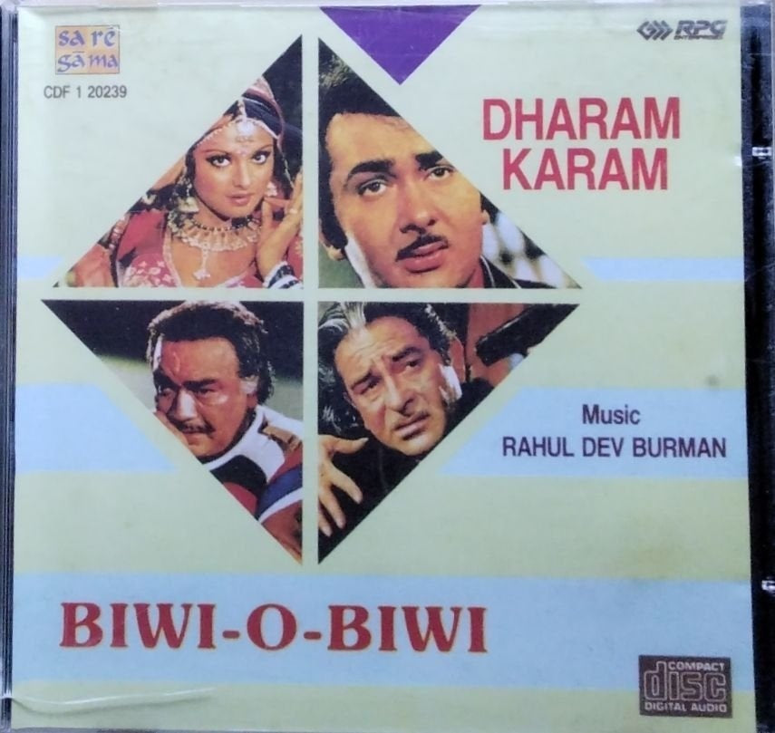 Rahul Dev Burman - Dharam Karam / Biwi-O-Biwi (CD)