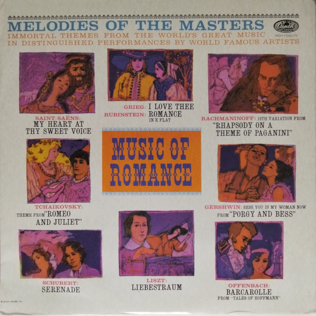 Various - Music of Romance (Vinyl)