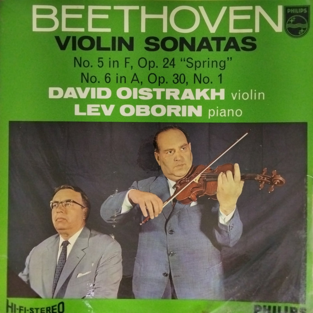 David Oistrakh, Lev Oborin - Beethoven Violin Sonatas (Vinyl)