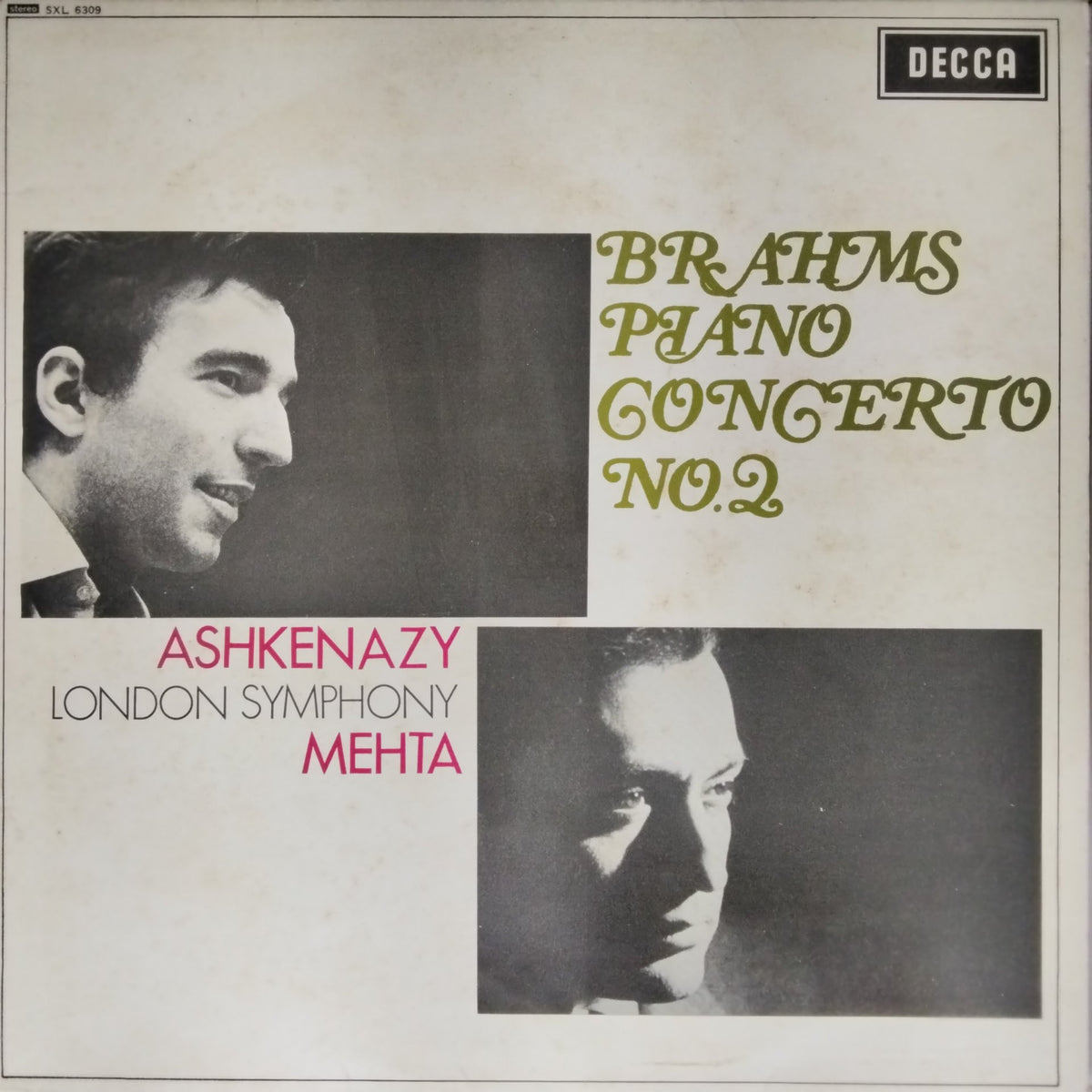 Vladimir Ashkenazy, London Symphony Orchestra, Zubin Mehta - Brahms Piano Concerto No.2 (Vinyl)