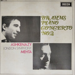 Vladimir Ashkenazy, London Symphony Orchestra, Zubin Mehta - Brahms Piano Concerto No.2 (Vinyl)