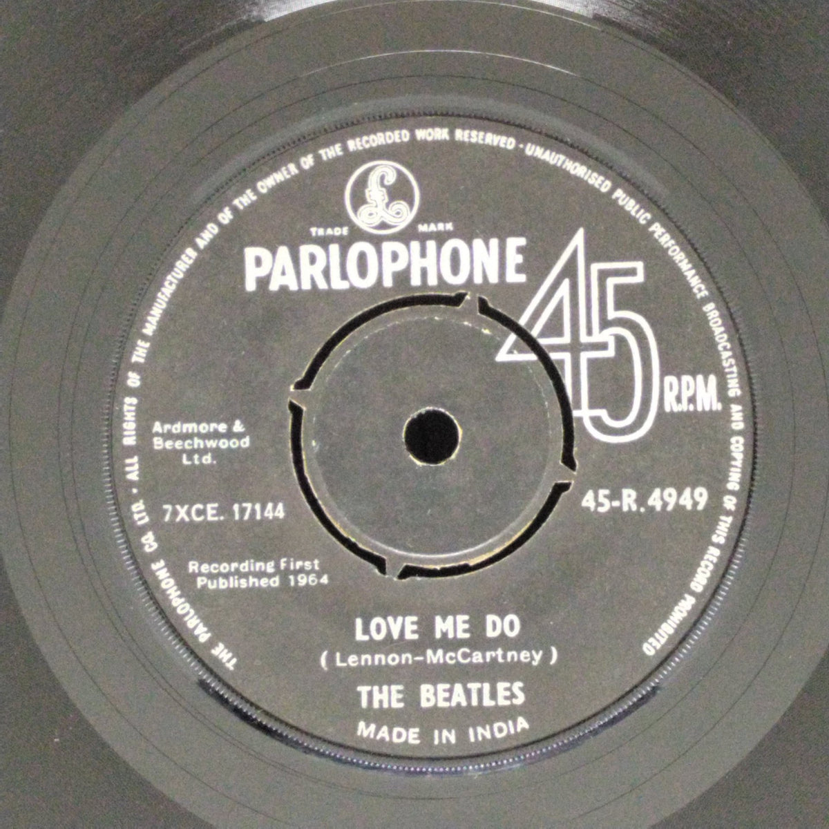 The Beatles - Love Me Do/P. S. I Love You (45-RPM)