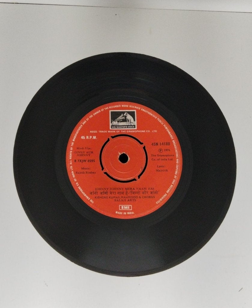 Rajesh Roshan - Ginny Aur Johnny (45-RPM)