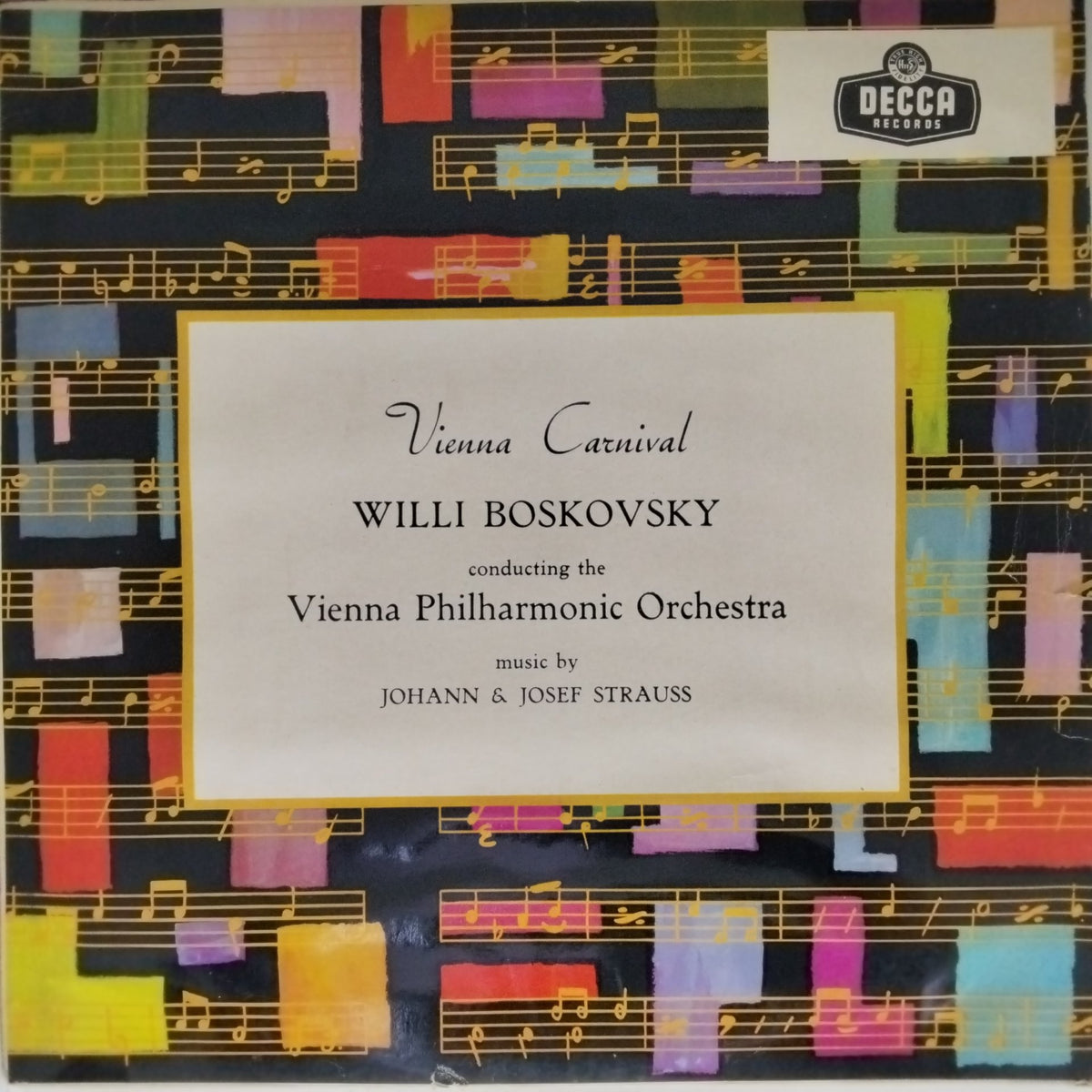 Willi Boskovsky, Vienna Philharmonic Orchestra - Vienna Carnival (Vinyl)