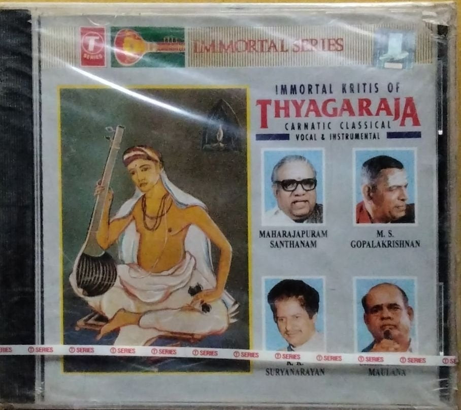 Maharajapuram Santhanam, M. S. Gopalakrishnan, R. K. Suryanaryan, Sheik Chinna Maulana - Immortal Kritis of Thyagaraja - Carnatic Classical Vocal & Instrumental (CD)
