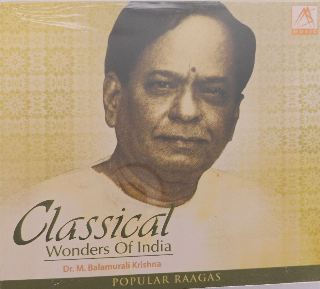 Dr. M. Balamurali Krishna - Classical Wonders Of India (CD)