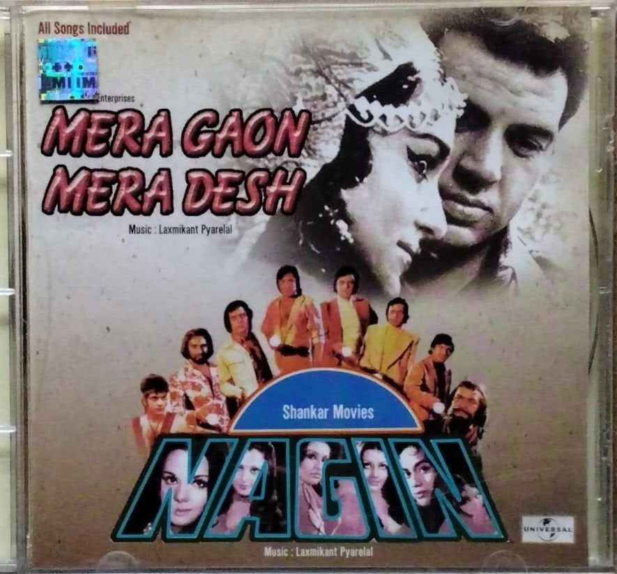 Laxmikant Pyarelal - Mera Gaon Mera Desh / Nagin (CD)
