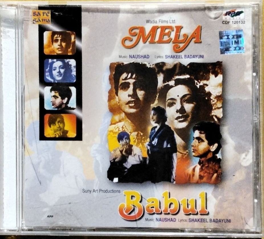Naushad - Mela / Babul (CD)