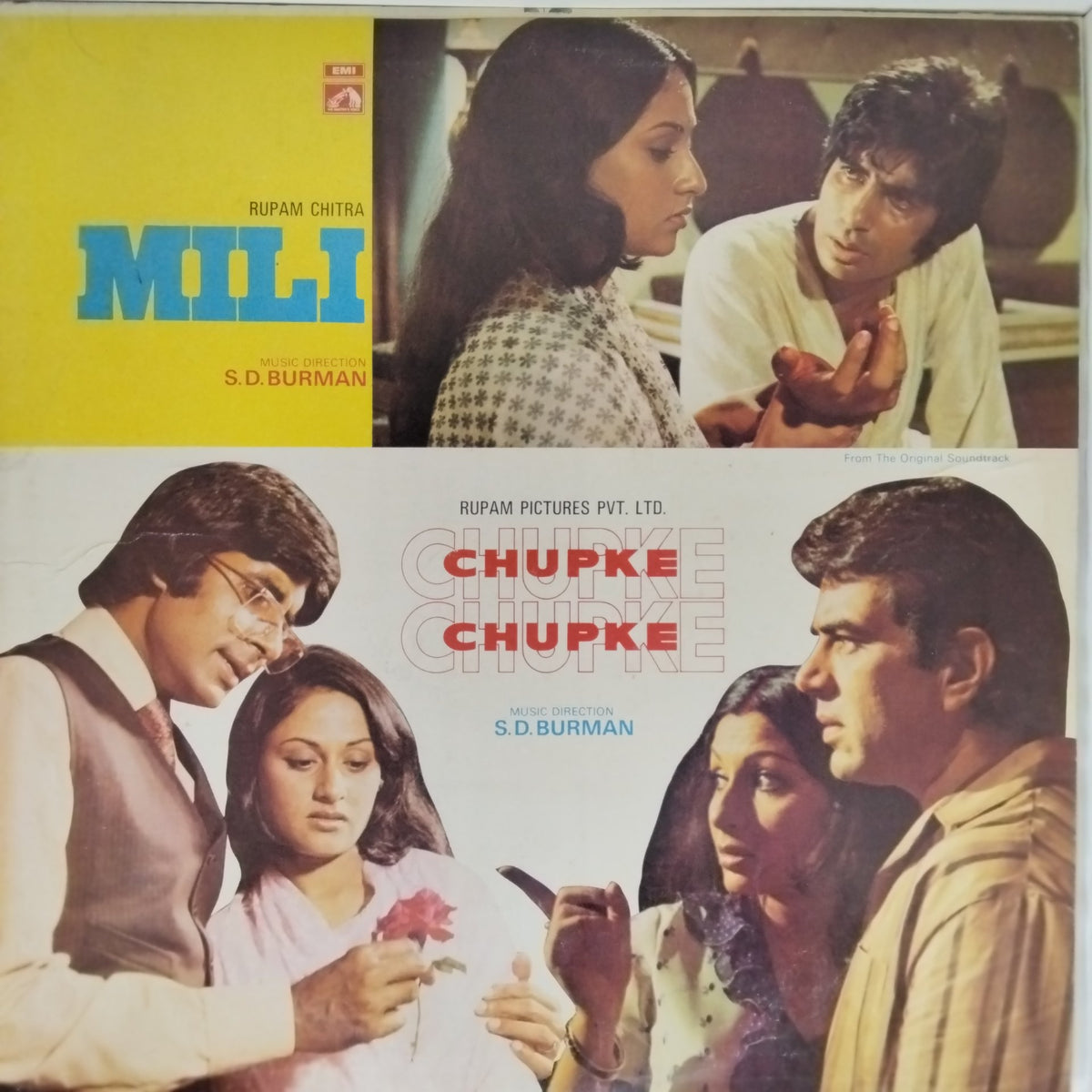 S.D. Burman - Mili / Chupke Chupke (Vinyl)