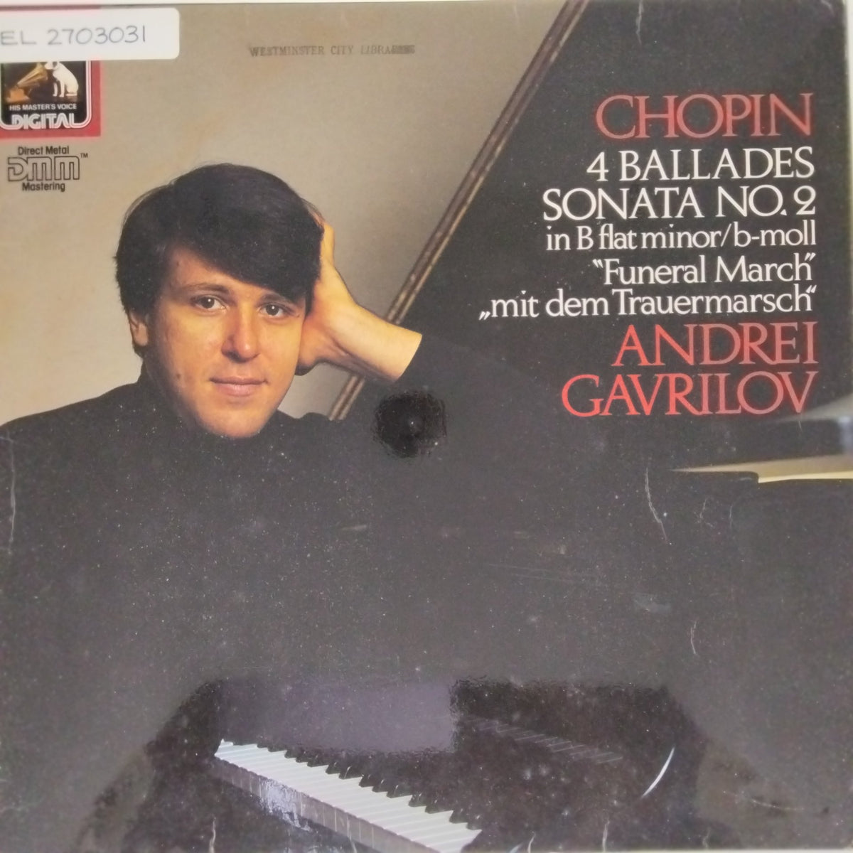 Andrei Gavrilov - Chopin: 4 Ballades Sonata No. 2 in B flat minor (Vinyl)