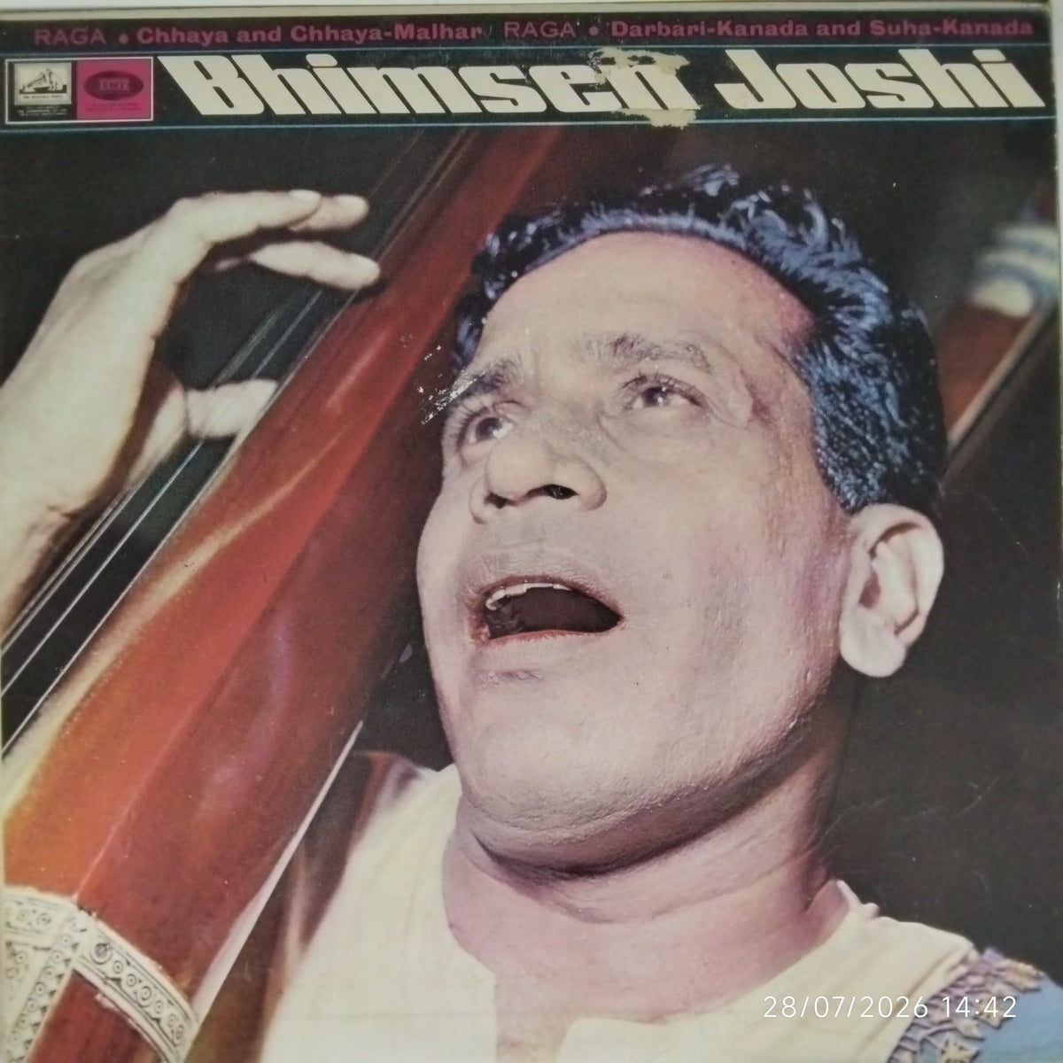 Bhimsen Joshi - Raga - Chhaya and Chhaya-Malhar / Raga - Darbari-Kanada and Suha-Kanada (Vinyl)