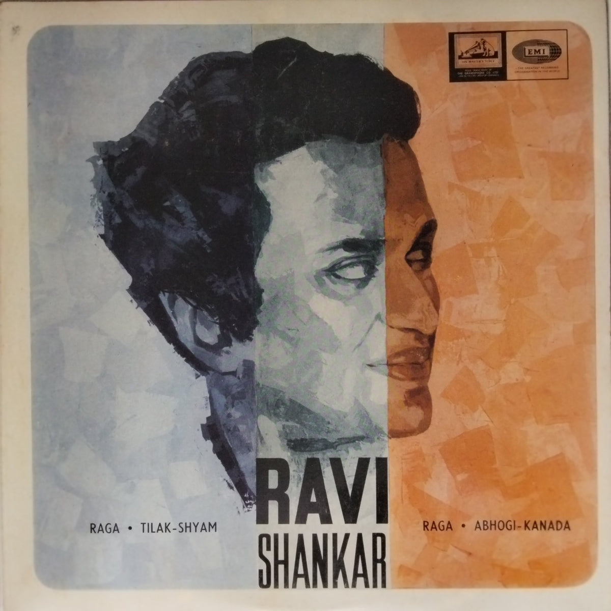 Ravi Shankar - Raga Tilak-Shyam / Raga Abhogi-Kanada (Vinyl)
