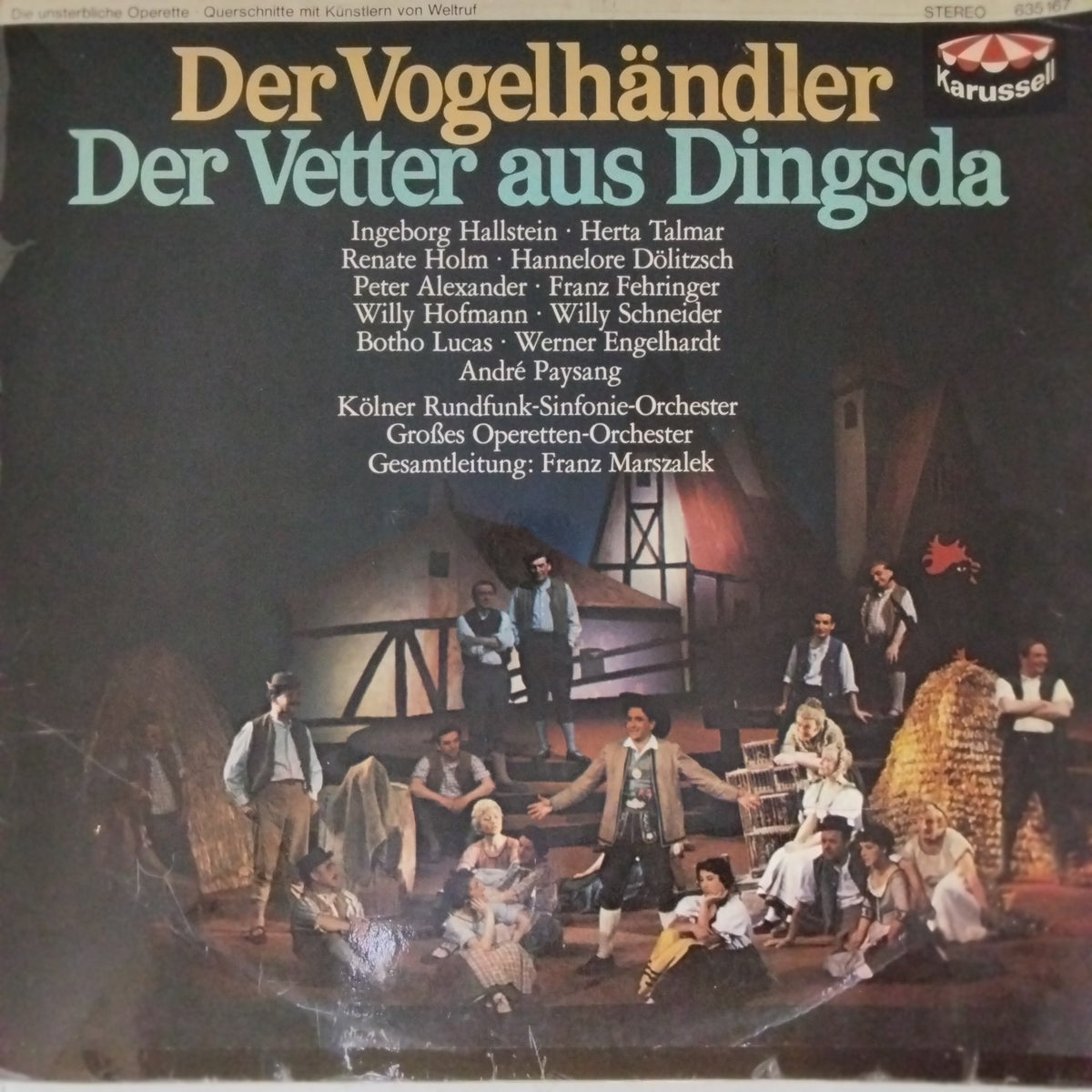 Franz Marszalek - Der Vogelhändler Der Vetter aus Dingsda (Vinyl)