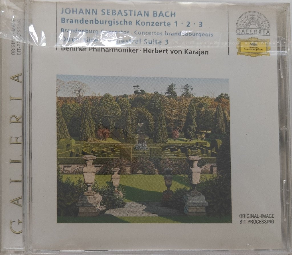 Johann Sebastian Bach, Berliner Philharmoniker, Herbert von Karajan - Brandenburgische Konzerte (CD)