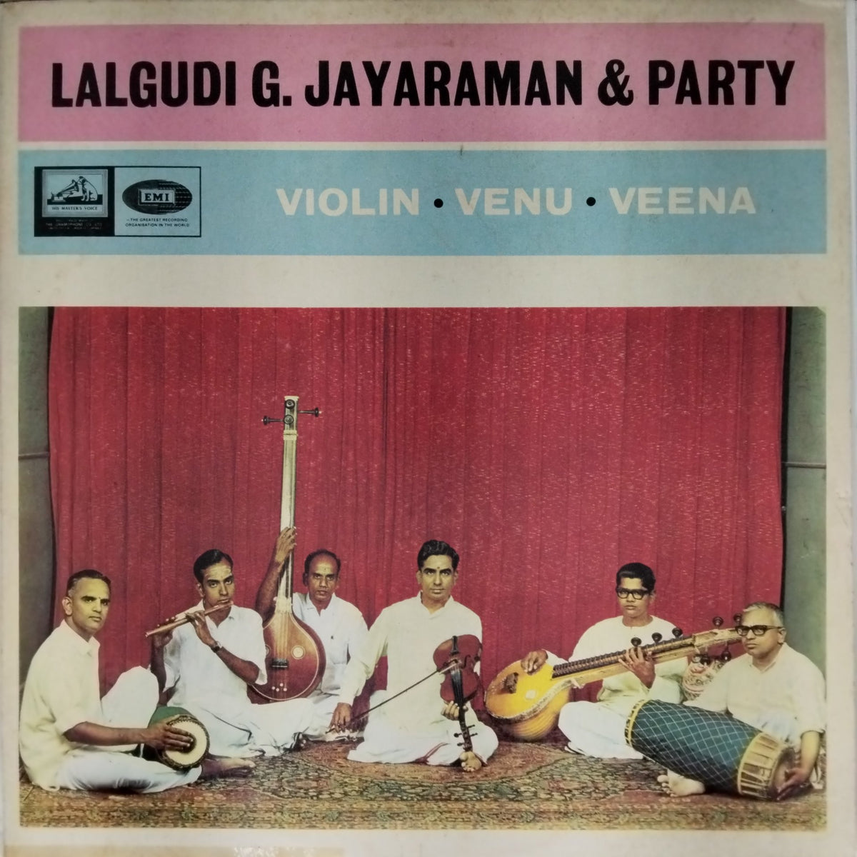 Lalgudi G. Jayaraman & Party - Violin Venu Veena (Vinyl)