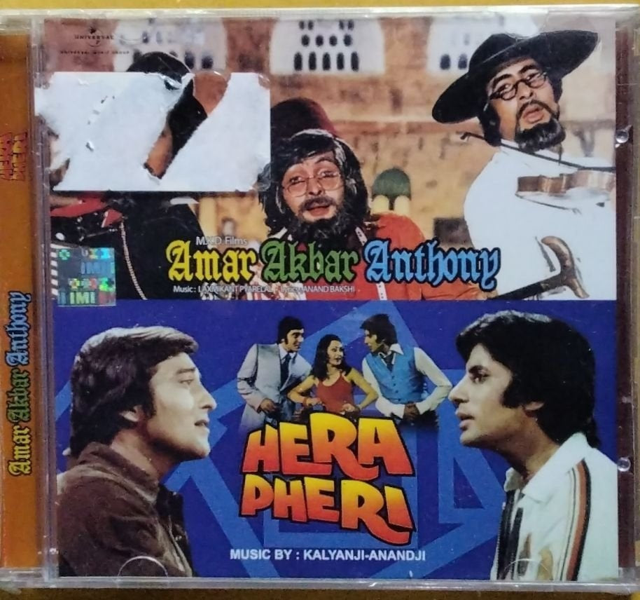 Laxmikant Pyarelal, Kalyanji-Anandji - Amar Akbar Anthony / Hera Pheri (CD)