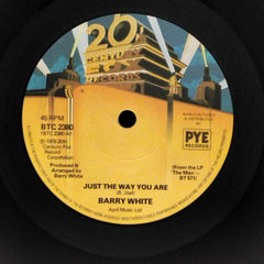 Barry White - Just The Way You Are / Your Sweetness Is My Weakness (45-RPM)