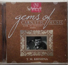 T. M. Krishna - Gems of Carnatic Music Live in Concert (CD)