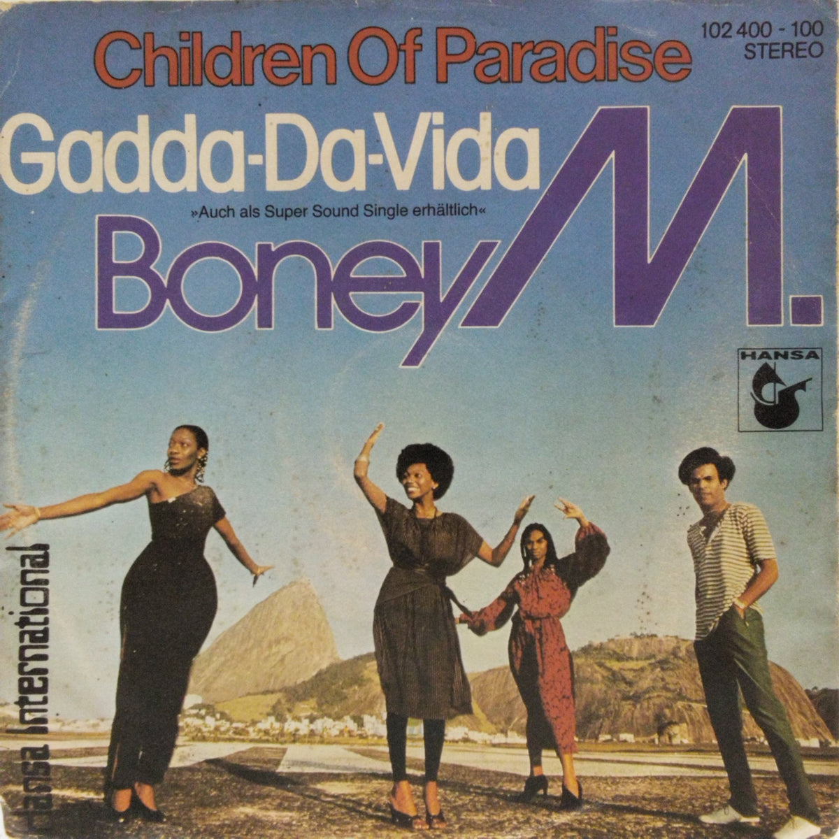 Boney M. - Children Of Paradise / Gadda-Da-Vida (45-RPM)
