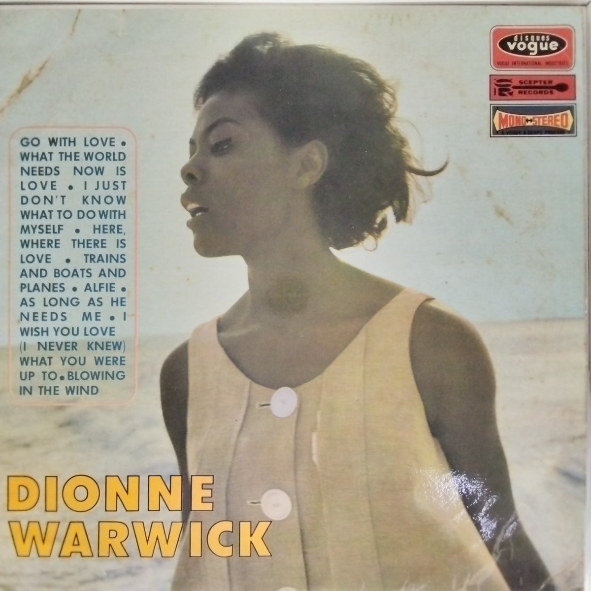 Dionne Warwick - Go With Love (Vinyl)