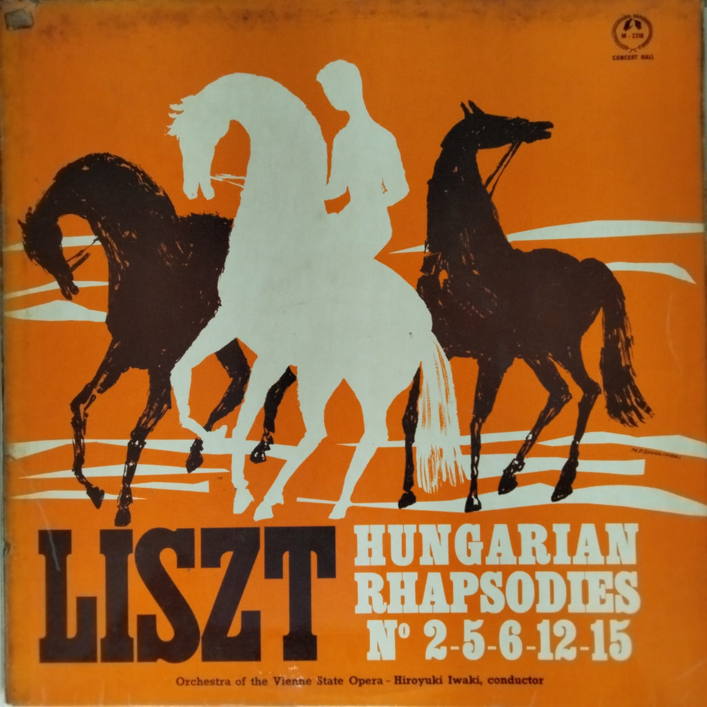 Franz Liszt, Orchestra of the Vienna State Opera - Hungarian Rhapsodies No. 2-5-6-12-15 (Vinyl)