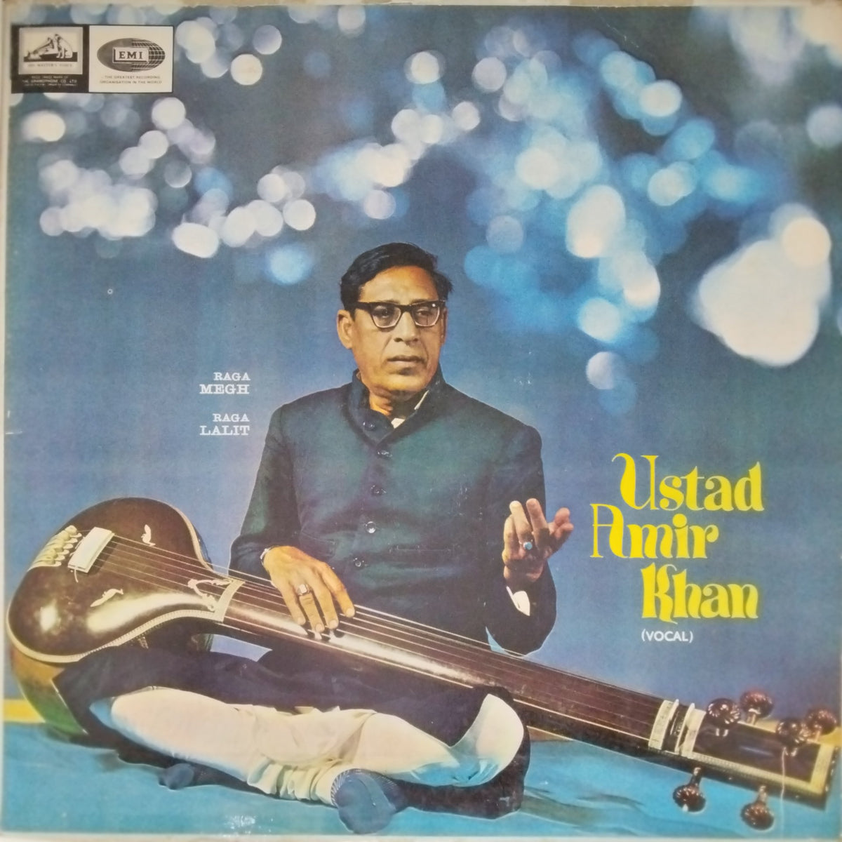 Ustad Amir Khan - Raga Megh / Raga Lalit (Vinyl)
