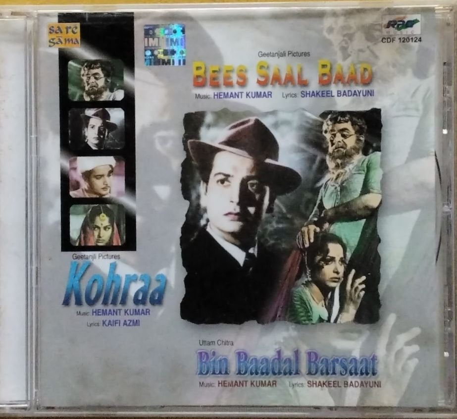 Hemant Kumar - Bees Saal Baad / Kohraa / Bin Baadal Barsaat (CD)