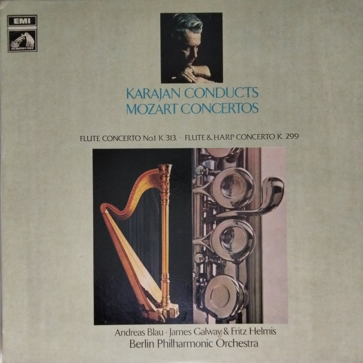 Herbert von Karajan - Karajan Conducts Mozart Concertos (Vinyl)