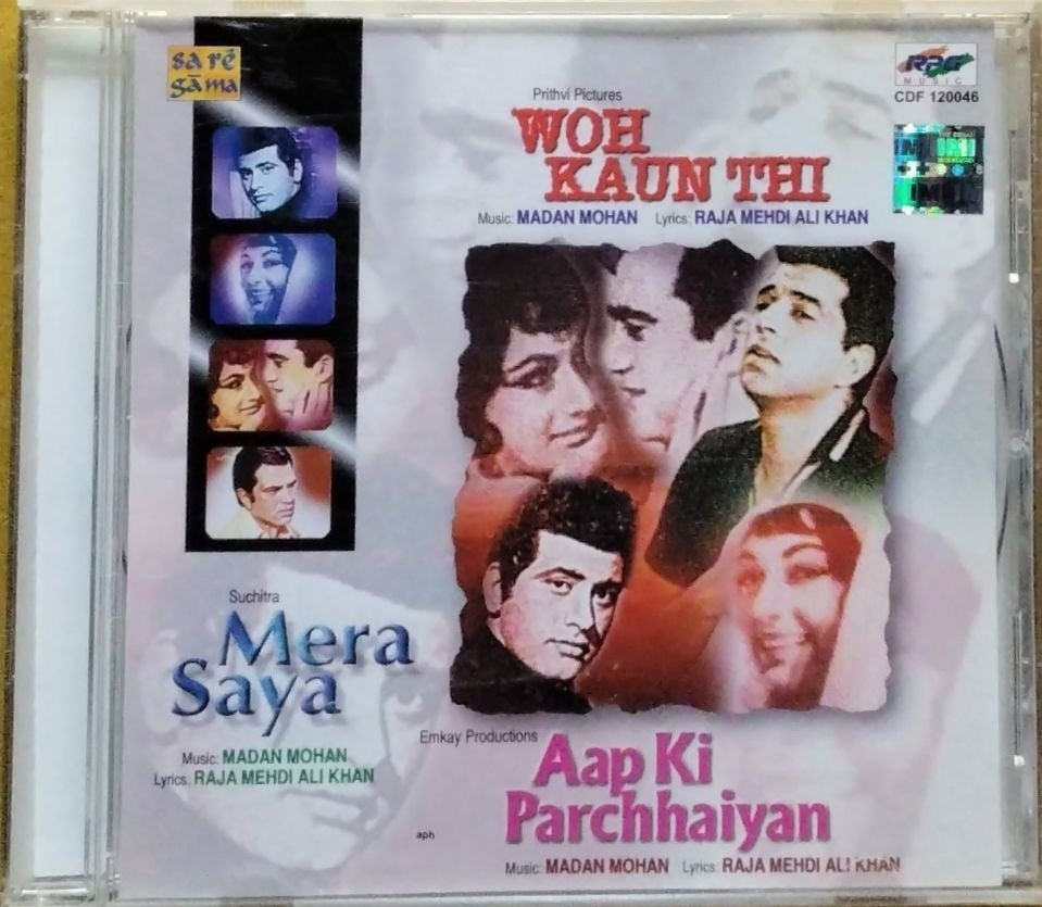 Madan Mohan - Woh Kaun Thi / Mera Saaya / Aap Ki Parchhaiyan (CD)