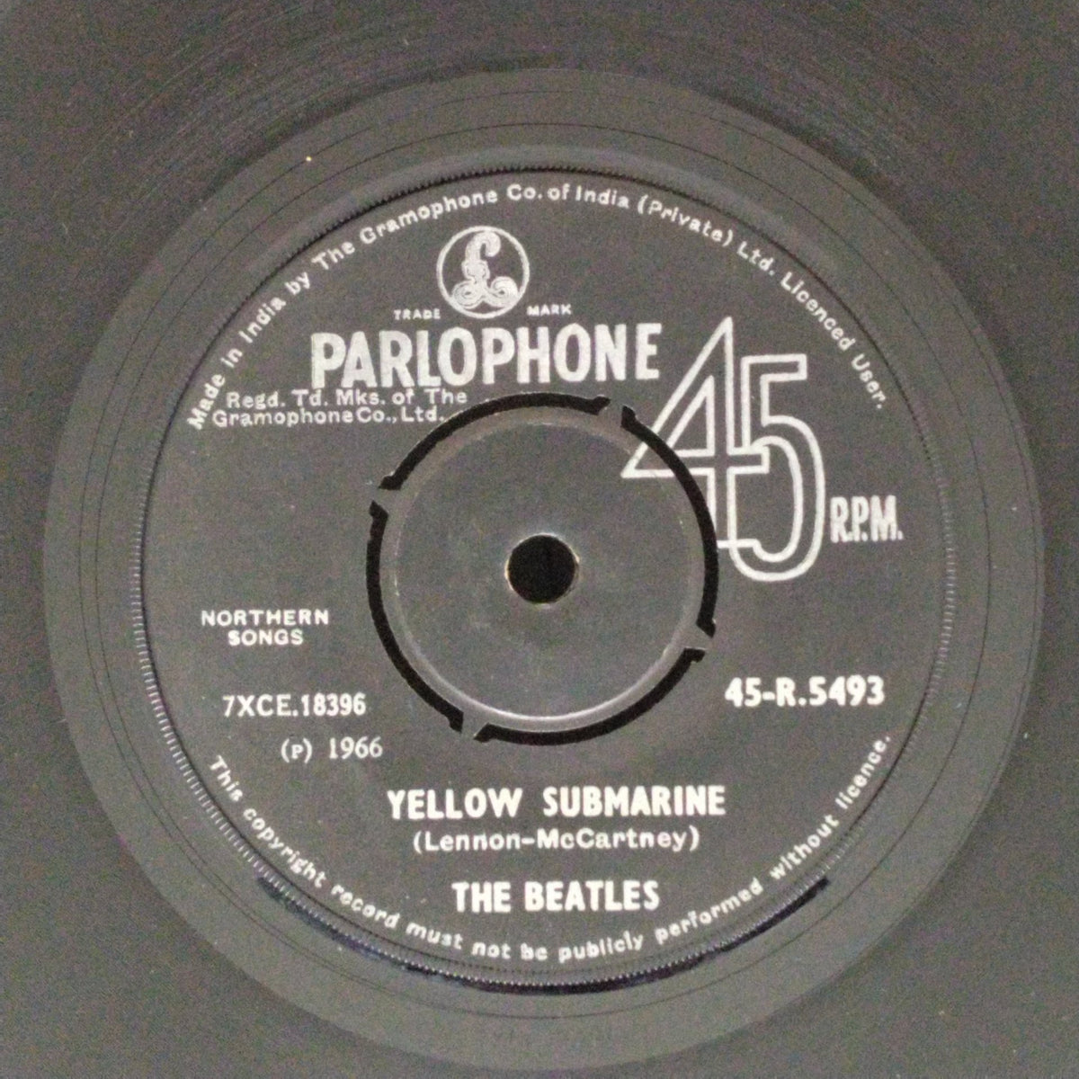 The Beatles - Yellow Submarine / Eleanor Rigby (45-RPM)